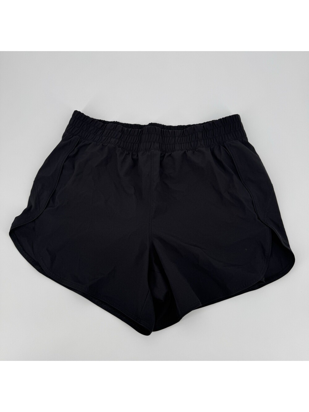 Avia Athletic Shorts Black Lined Elastic Waist Activewear Athleisure Women’s L